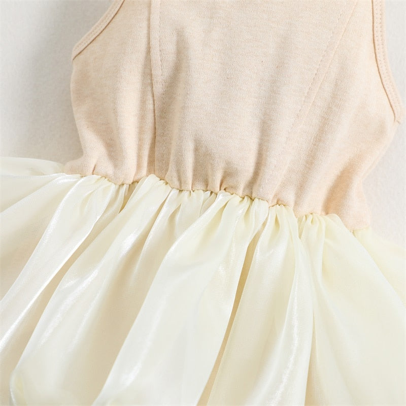 Balloon Tutu Dress - Ivory