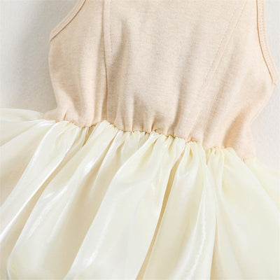 Balloon Tutu Dress - Ivory