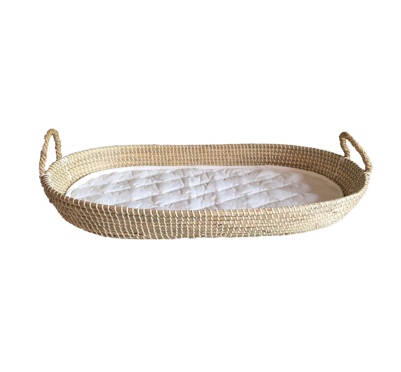 Baby Changing Basket (+ BONUS Cotton Insert) - 