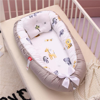 Baby Nest with Pillow Cushion - Our Baby Nursery