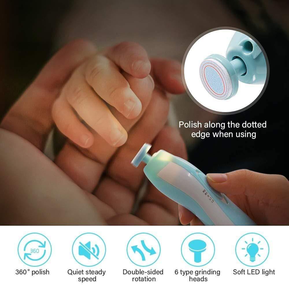 Electric Baby Nail Trimmer - Our Baby Nursery