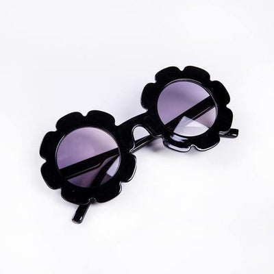 Flower Sunglasses - Black 