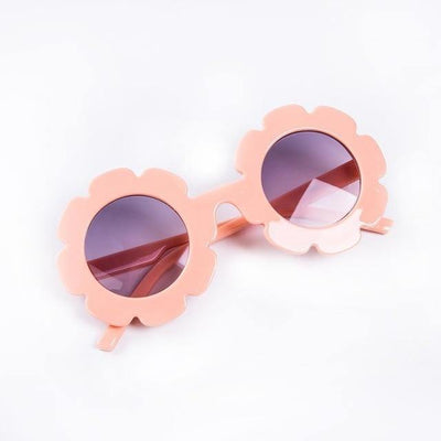Flower Sunglasses - Peach 