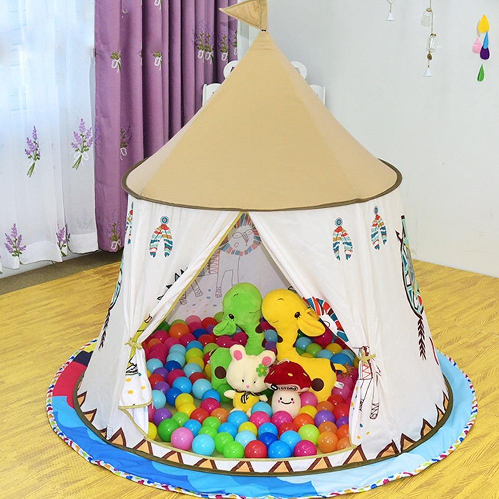 Indian Kids Teepee Tent - 