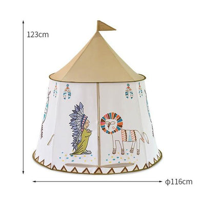 Indian Kids Teepee Tent - 