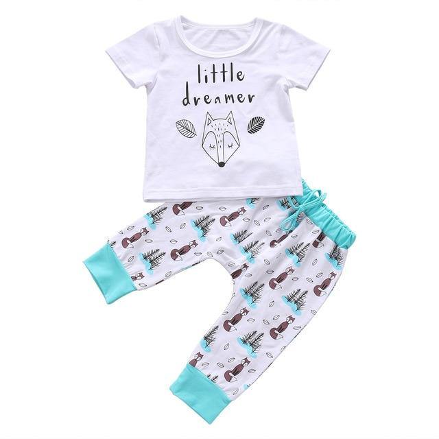 Little Dreamer Outfit - Tops + Pants (2pcs) - Our Baby Nursery