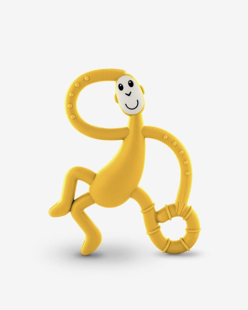 Matchstick Monkey Dancing Monkey Teether - Yellow 