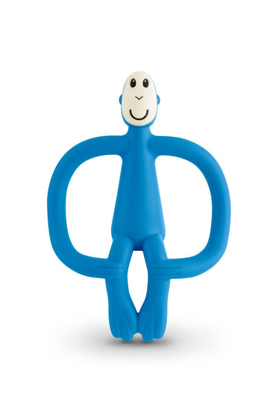 Matchstick Monkey Teething Toy & Gel Applicator - Blue 