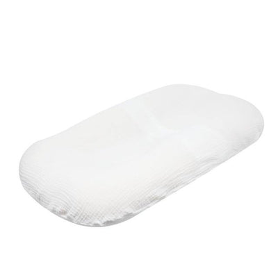 Muslin Cotton Baby Lounger Cover - White - Only Cover 