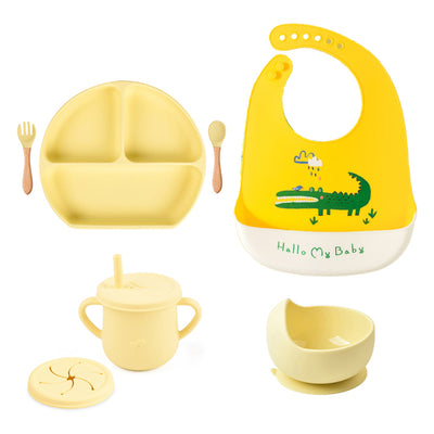 Baby Soft Silicone Mealware (4/6/8 PCS)
