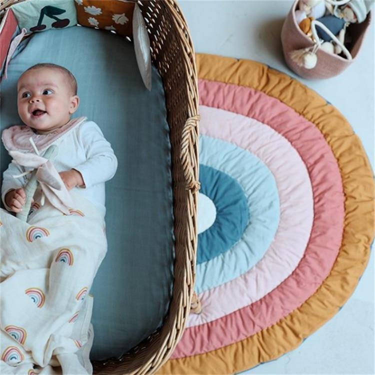 Rainbow Playmat - Our Baby Nursery
