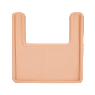 Silicone High Chair Placemat (Full Coverage) - apricot 