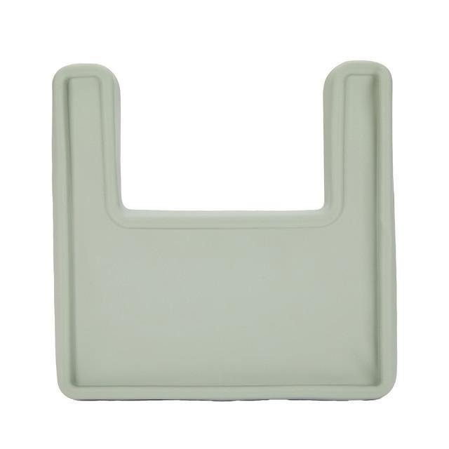 Silicone High Chair Placemat (Full Coverage) - sage 