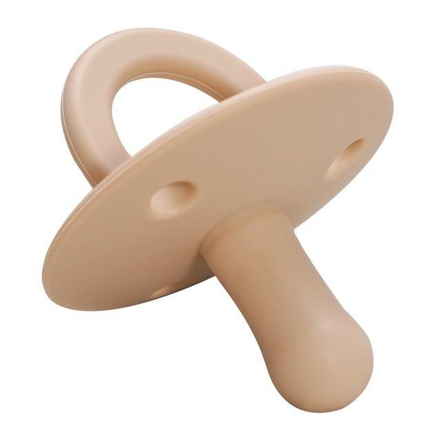 Silicone Pacifier - apricot 