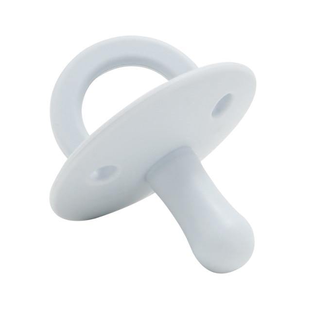 Silicone Pacifier - grey blue 