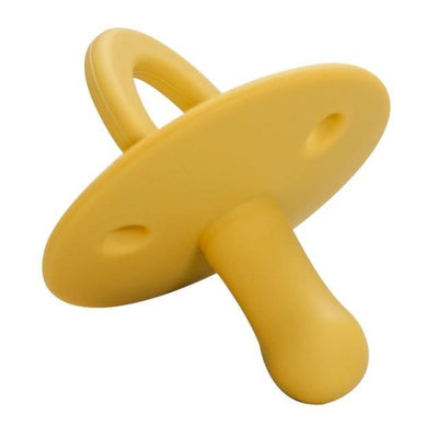 Silicone Pacifier - mustard 