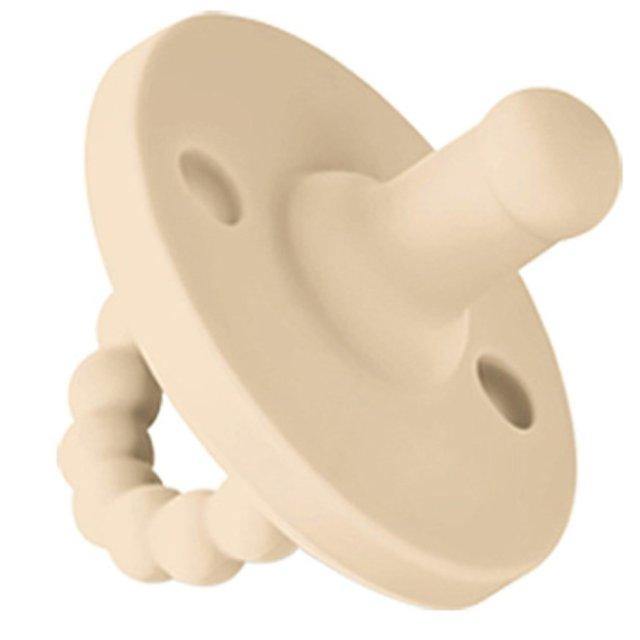 Silicone Pacifiers - Beige 