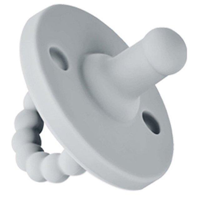 Silicone Pacifiers - Light Grey 