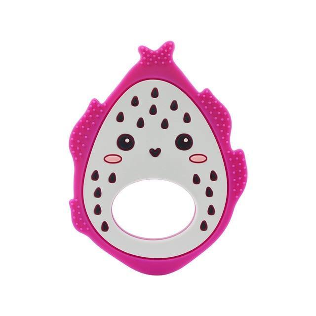 Silicone Teether - Dragon Fruit - Our Baby Nursery