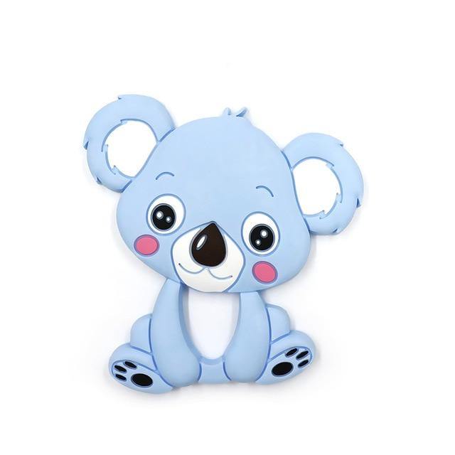 Silicone Teether - Koala (Blue) - Our Baby Nursery